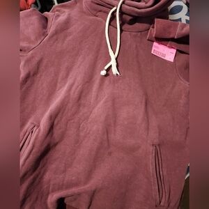 Cowl neck sweatshirt